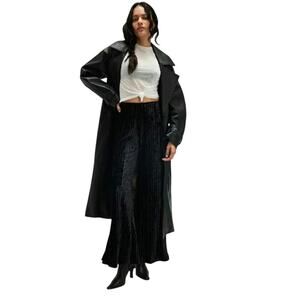 Free People XS Star Sign Velvet Wide Leg Pants NWT Holiday Glam Whimsygoth Boho